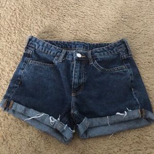 Woman’s size 0 denim shorts